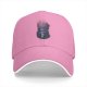 Black Baseball Cap With Galaxy Dice Print For Tabletop Gaming Fans