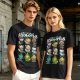Christmas Axolotls Cute Holiday Graphic T-Shirt Design