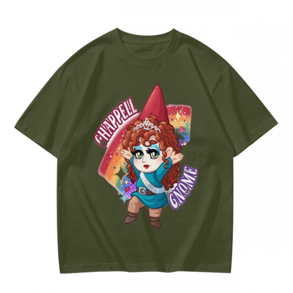 Chappell Gnome Chibi Character Graphic T-Shirt