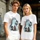 Anime Dragon and Girl Graphic Tee for Fantasy Fans