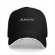 Black baseball cap with cute sea creature graphic design