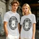 Olive t-shirt with 'Embrace the Existential Dread' screaming cat graphic
