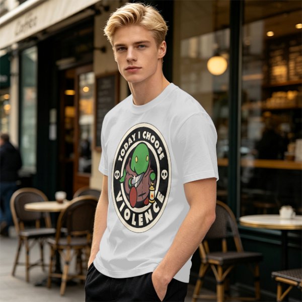 Today I Choose Violence Tonberry Graphic T-Shirt