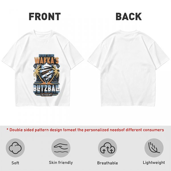 Wakka's Besaid Island Blitzball Academy Graphic T-Shirt