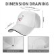 Black Baseball Cap With Falling Red White Blue Popsicle Art