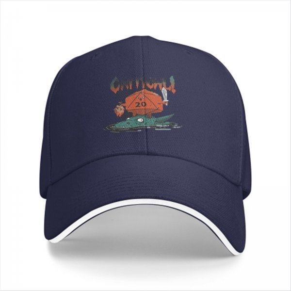 Critical Hit D20 Monster Slayer Graphic Baseball Cap