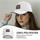 Black baseball cap with 'Too Young To Retire Too Old For TikTok' print