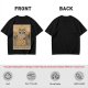 Raccoon Wheel of Fortune Tarot Pizza T-Shirt