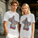 Olive T-shirt with T-Man He-Man parody graphic and 'I Pity The Fool' text