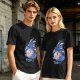 Olive T-Shirt With Sad Dragon Holding D20 Natural 1 'Like A Today' Print