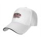 Black baseball cap with 'I accidentally woke up gorgeous again' text