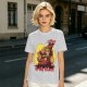 Olive T-Shirt With One Piece Anime Crew 'In My Island' Print