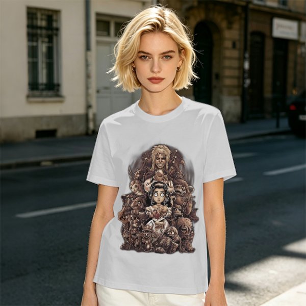 Labyrinth Goblin Throne Graphic Tee