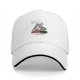 Black Baseball Cap With Cute Bunny Please Wait Loading Graphic