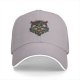 Black baseball cap with Swordsman skull crest graphic