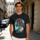 Olive T-Shirt With Mermaid And Seashell Graphic Print
