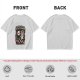 Olive graphic t-shirt with 'No longer fighting with my demons we're friends now' print