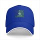 Black Baseball Cap With 'Let's Get Baked' Gingerbread Christmas Print
