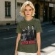 Born To Watch Horror Movies Halloween Themed Graphic T-Shirt
