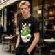 Super Mario Themed Ramen Graphic T-Shirt