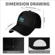 Black baseball cap with classic car and green character graphic