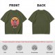 Olive T-Shirt With Praise The Sun Retro Knight Graphic