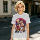 One Piece Straw Hat Luffy, Kid and Law Graphic Print T-Shirt