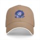 Black Baseball Cap With Neon Edward Scissorhands Portrait Print