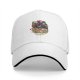 Black Baseball Cap With Monster Ramen Bowl Graphic