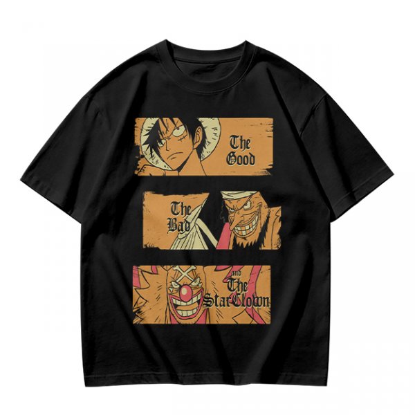 One Piece The Good The Bad The Star Clown Graphic T-Shirt
