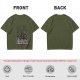 Olive Green Christmas Cat T-Shirt With Meowgical Christmas Print
