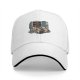 Black Baseball Cap With 'Being Productive Is So Overrated' Cat Computer Art