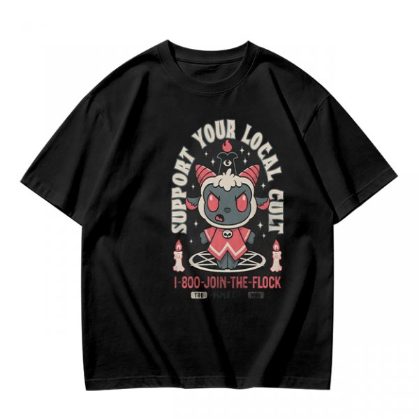 Support Your Local Cult Join The Flock Graphic T-Shirt