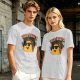 Olive taco graphic t-shirt with 'TACO 'BOUT A' text and margarita
