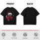 Olive Green T-Shirt With Bearded Ladybug Print