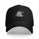 Black Baseball Cap With Dalek It's Dalektable Graphic