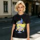 Olive T-Shirt with Dark Magician Girl Anime Graphic Print