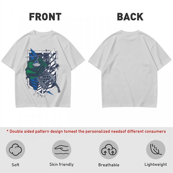 Attack on Titan Scout Regiment Soldier Graphic T-Shirt