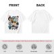 Olive T-Shirt With Pirate Squad Skull Character Print