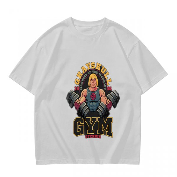 Grayskull Gym He-Man Workout T-Shirt