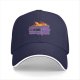 Black baseball cap with burning dumpster my future graphic