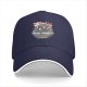 Black Baseball Cap With Japanese Ramen Themed Graphic Print