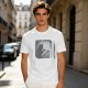 Olive T-Shirt With Horror Staircase Silhouette Graphic