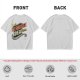 Olive T-Shirt With That's a Terrible Idea! Retro Graphic Print