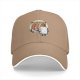 Black Baseball Cap With Funny Sushi Laundry Rack Graphic