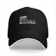 Black baseball cap with funny work would not recommend five star rating print