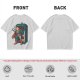 Olive T-shirt with Superman emerging from TARDIS police box graphic