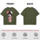 Spirited Away Chihiro and No Face Anime Graphic T-Shirt
