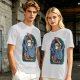 Olive T-shirt with How to Train Your Dragon Toothless and Hiccup Print