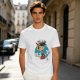 Olive T-Shirt with Pinocchio 'Oh Boy' Graphic Print